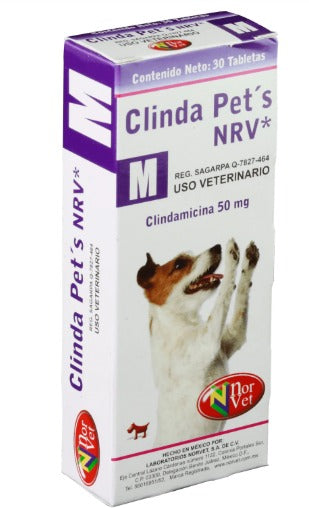 Clinda Pet's NRV "M" 50 mg.