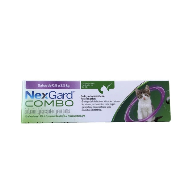 NexGard S Pipeta Gato 0.8-2.5 Kg